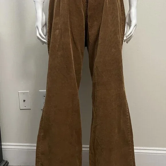 LEVI'S 70'S HIGH WAISTED CORDUROY BELL BOTTOMS - Picture 9 of 13